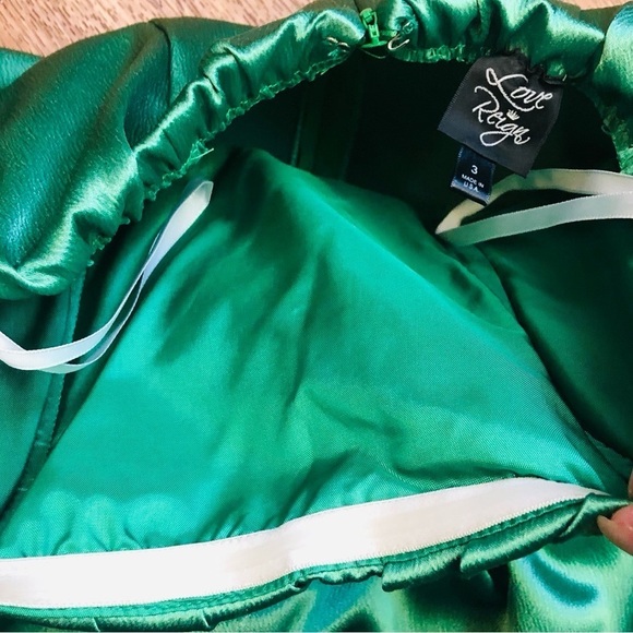 Semi Formal Green Dress - Picture 9 of 14